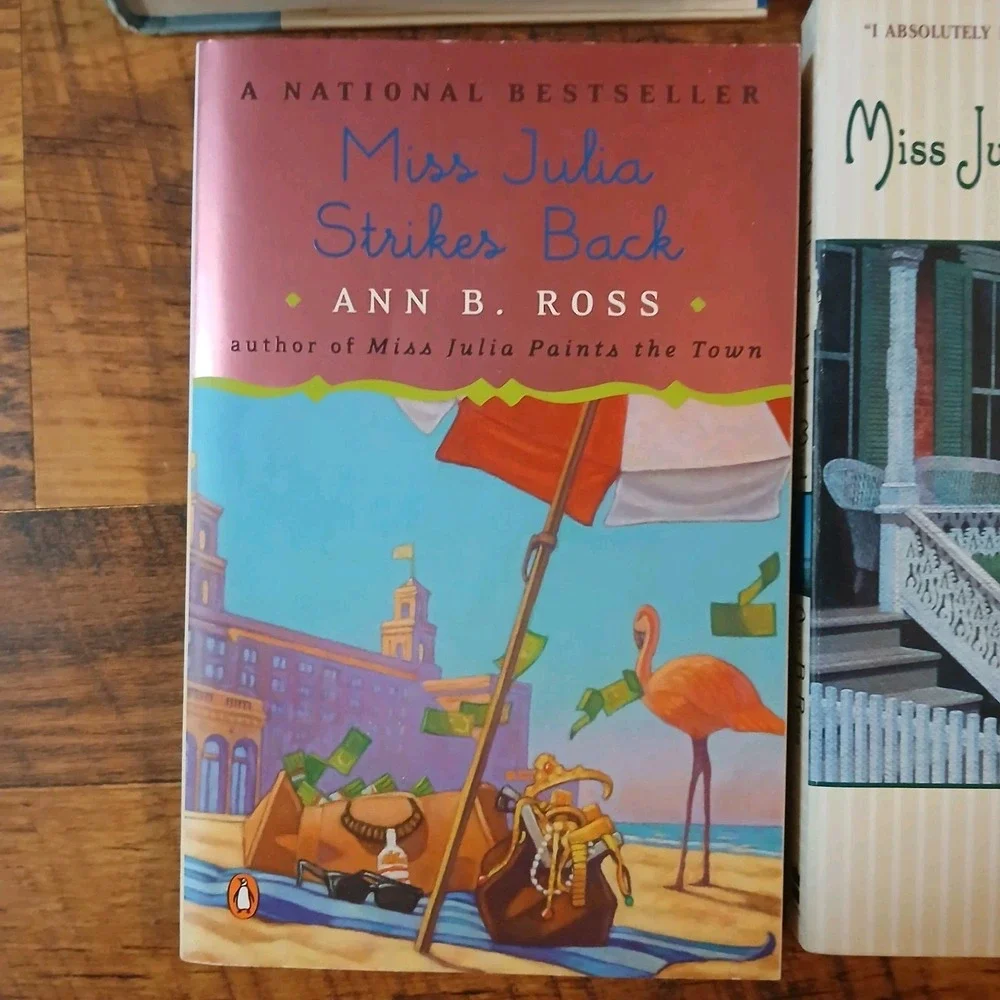 Miss Julia Ann B. Ross Book Lot of 4 Southern Mystery Paperback Very Good READ